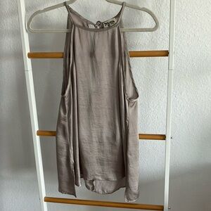 Show me your Mumu silky taupe tank in size small